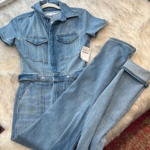 NWT Good American Denim Blue Women's Jumpsuit